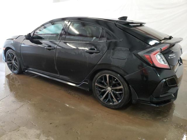 SHHFK7H97LU200359 - 2020 HONDA CIVIC SPORT TOURING BLACK photo 2