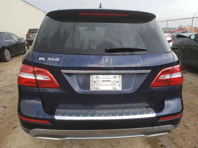 4JGDA5JB1FA520640 - 2015 MERCEDES-BENZ ML 350 BLUE photo 6