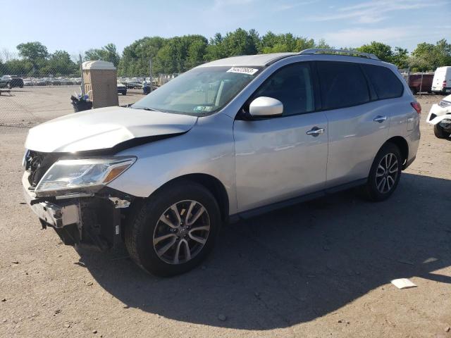 5N1AR2MN6FC621838 - 2015 NISSAN PATHFINDER S SILVER photo 1