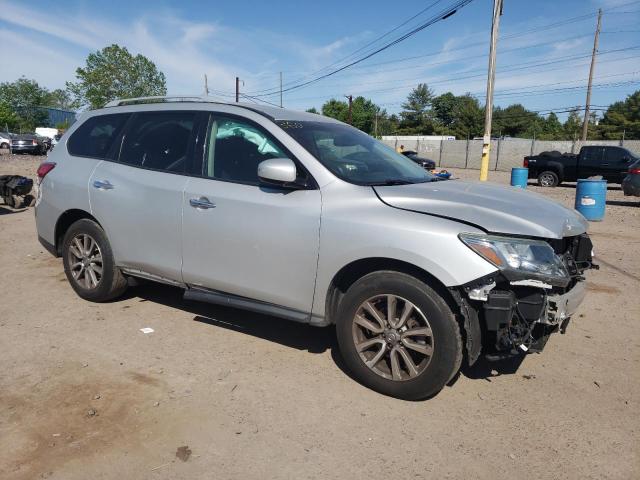 5N1AR2MN6FC621838 - 2015 NISSAN PATHFINDER S SILVER photo 4