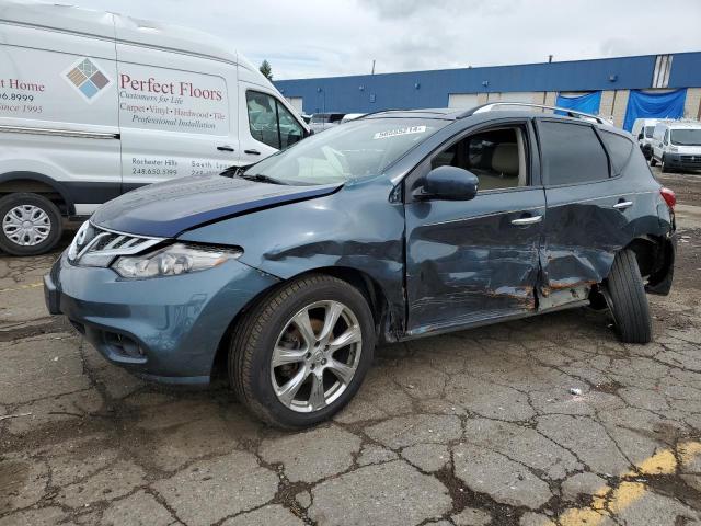 JN8AZ1MU3CW114786 - 2012 NISSAN MURANO S BLUE photo 1