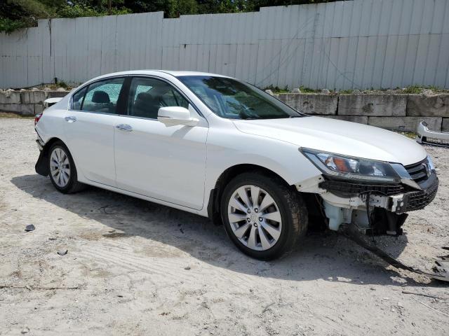 1HGCR2F86DA052889 - 2013 HONDA ACCORD EXL WHITE photo 4