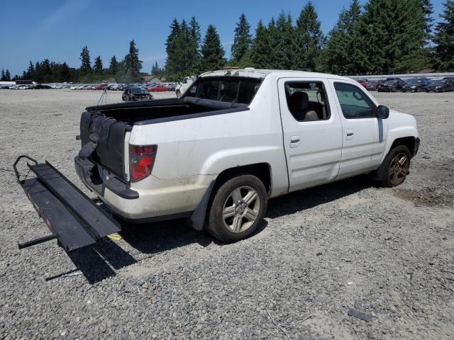 5FPYK1F51EB006234 - 2014 HONDA RIDGELINE RTL WHITE photo 3