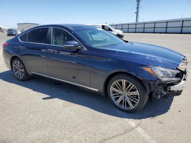 KMHGN4JE3JU285204 - 2018 GENESIS G80 BASE BLUE photo 4