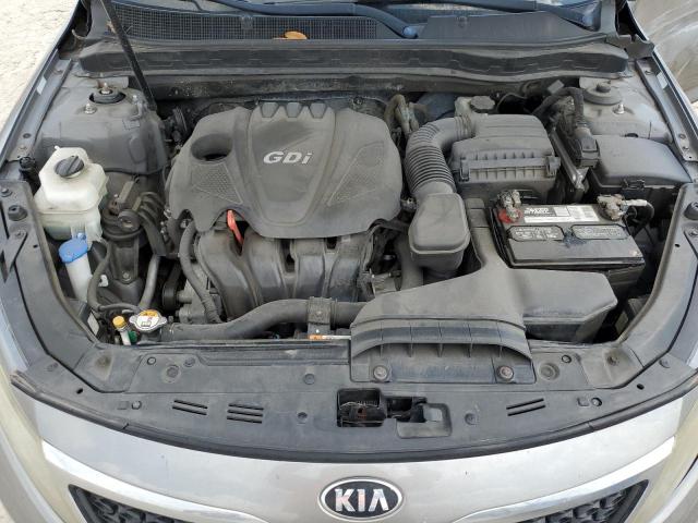 5XXGM4A76DG161687 - 2013 KIA OPTIMA LX GRAY photo 11