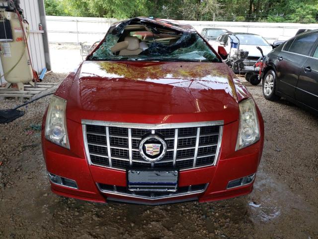 1G6DP5E3XC0103446 - 2012 CADILLAC CTS PREMIUM COLLECTION RED photo 5