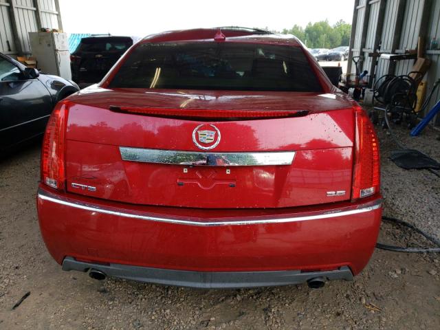 1G6DP5E3XC0103446 - 2012 CADILLAC CTS PREMIUM COLLECTION RED photo 6