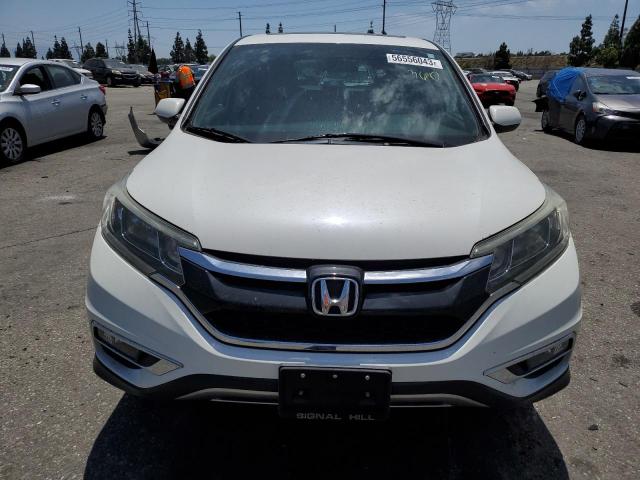 5J6RM3H50FL006959 - 2015 HONDA CR-V EX WHITE photo 5