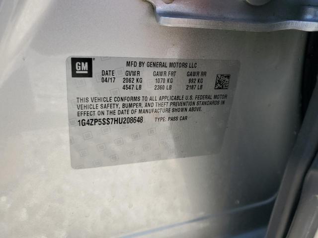 1G4ZP5SS7HU208648 - 2017 BUICK LACROSSE ESSENCE Gümüş foto 13