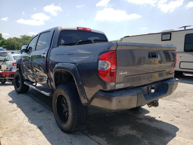 5TFAW5F10EX378768 - 2014 TOYOTA TUNDRA CREWMAX PLATINUM Grau Foto 2
