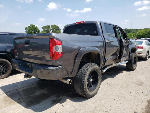 5TFAW5F10EX378768 - 2014 TOYOTA TUNDRA CREWMAX PLATINUM Grau Foto 3