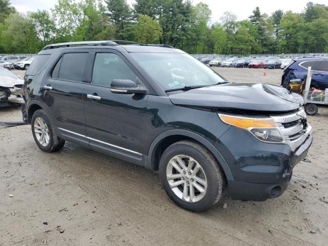 1FM5K8D86EGB06199 - 2014 FORD EXPLORER XLT შავი ფოტო 4