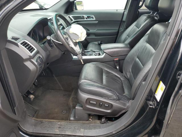 1FM5K8D86EGB06199 - 2014 FORD EXPLORER XLT შავი ფოტო 7
