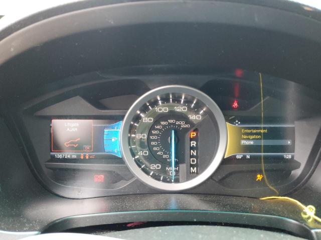 1FM5K8D86EGB06199 - 2014 FORD EXPLORER XLT შავი ფოტო 9