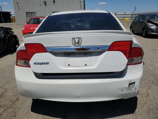 2HGFA166X9H525893 - 2009 HONDA CIVIC LX-S Beyaz fotoğraf 6