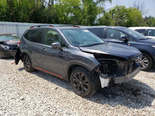 JF2SKALC5LH565317 - 2020 SUBARU FORESTER SPORT GRAY photo 4