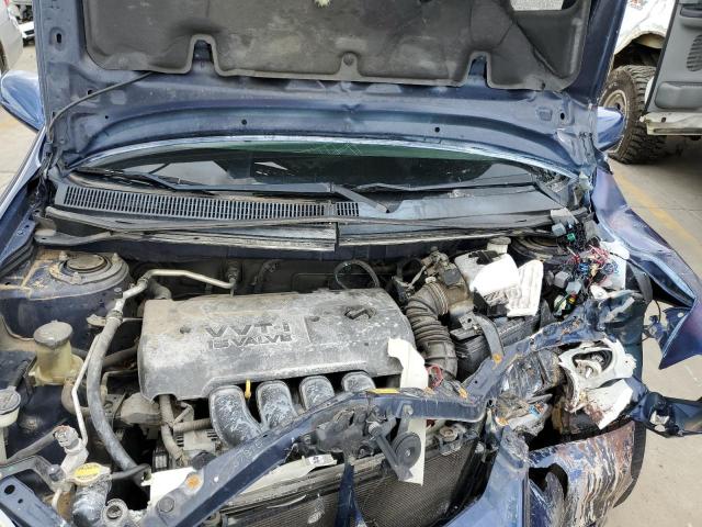 2T1KR32E75C495397 - 2005 TOYOTA COROLLA MA XR BLUE photo 11
