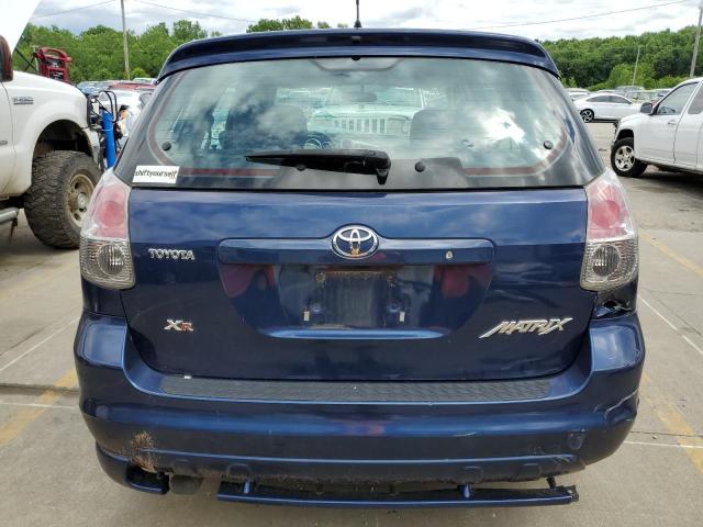 2T1KR32E75C495397 - 2005 TOYOTA COROLLA MA XR BLUE photo 6