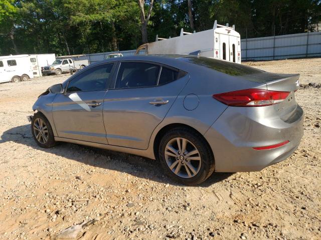 KMHD84LF3HU406243 - 2017 HYUNDAI ELANTRA SE GRAY photo 2