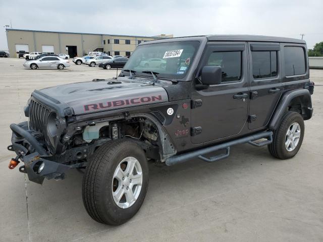 1C4HJXFG4KW664234 - 2019 JEEP WRANGLER RUBICON GRAY photo 1