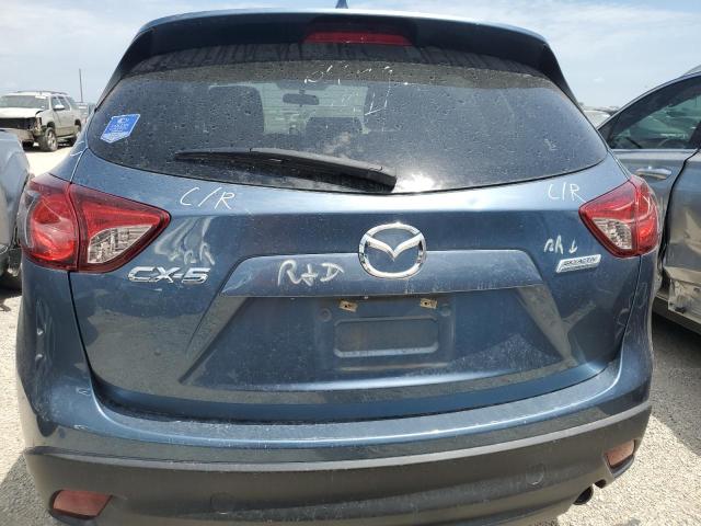 JM3KE2CY6E0411263 - 2014 MAZDA CX-5 TOURING BLUE photo 6