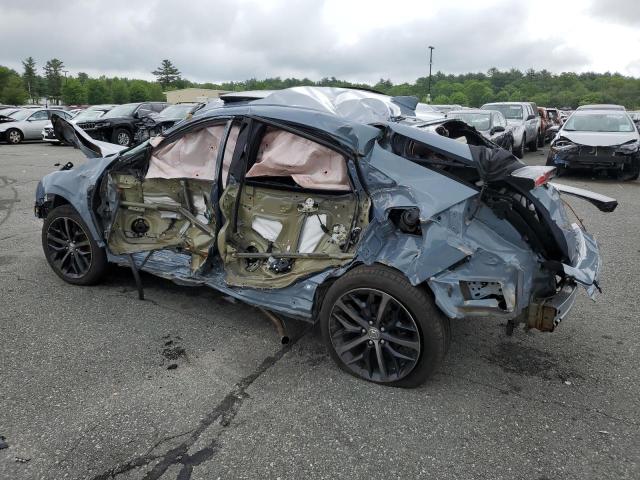 SHHFK7H92LU407385 - 2020 HONDA CIVIC SPORT TOURING GRAY photo 2