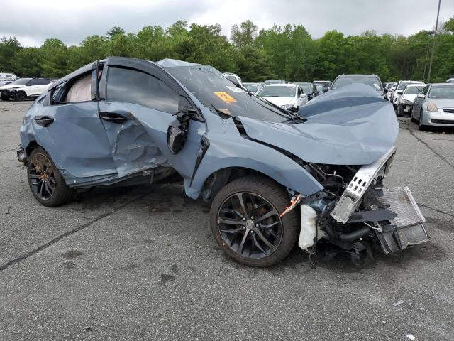 SHHFK7H92LU407385 - 2020 HONDA CIVIC SPORT TOURING GRAY photo 4