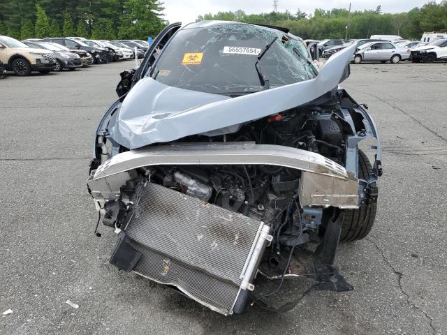 SHHFK7H92LU407385 - 2020 HONDA CIVIC SPORT TOURING GRAY photo 5