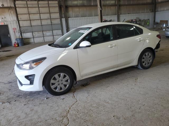 3KPA24AD7NE444689 - 2022 KIA RIO LX WHITE photo 1