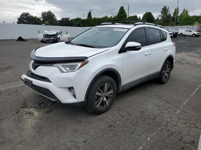 2T3WFREVXGW285121 - 2016 TOYOTA RAV4 XLE WHITE photo 1