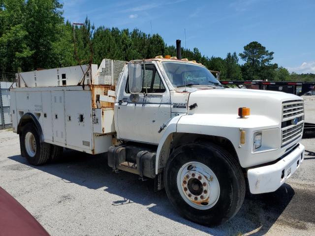 1FDXK74P1PVA09663 - 1993 FORD F700 F WHITE photo 1