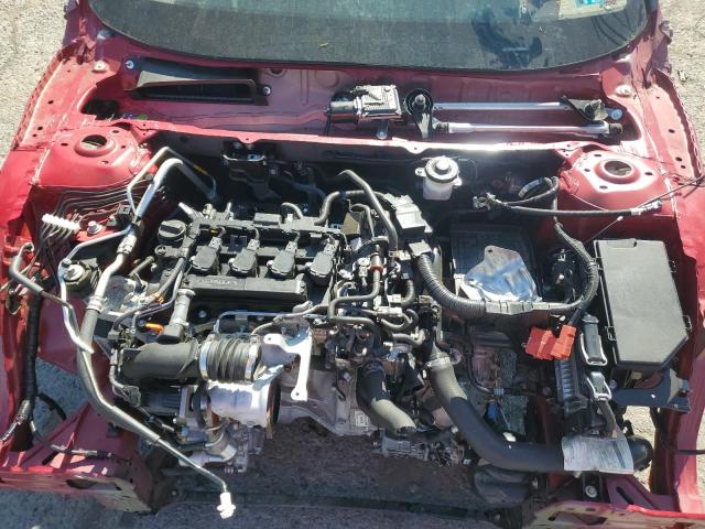 1HGCV1F33MA104229 - 2021 HONDA ACCORD SPORT RED photo 11