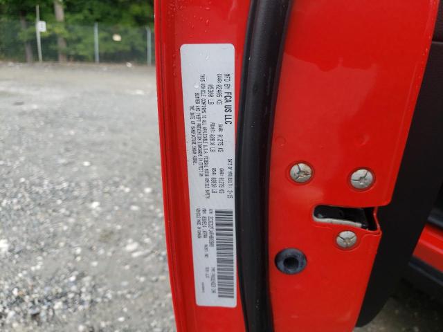 2C3CDZFJ4FH803909 - 2015 DODGE CHALLENGER R/T SCAT PACK RED photo 13