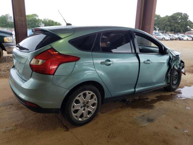 1FAHP3K24CL230793 - 2012 FORD FOCUS SE TEAL photo 3