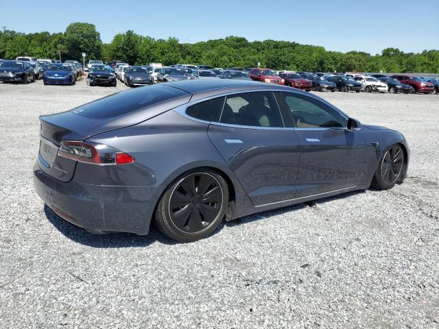 5YJSA1E23LF415826 - 2020 TESLA MODEL S 灰色 照片 3
