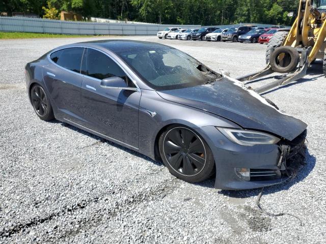 5YJSA1E23LF415826 - 2020 TESLA MODEL S 灰色 照片 4