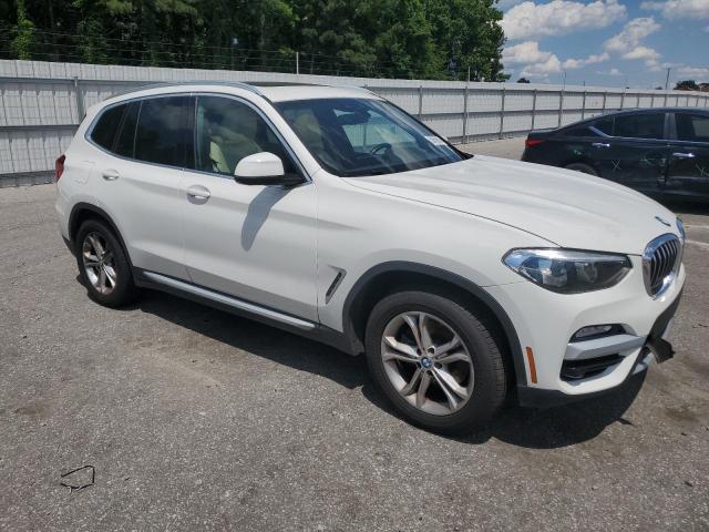 5UXTR7C56KLF27093 - 2019 BMW X3 SDRIVE30I WHITE photo 4