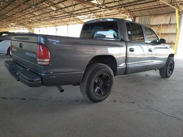 1D7HL38X03S119789 - 2003 DODGE DAKOTA QUAD SPORT GRAY photo 3