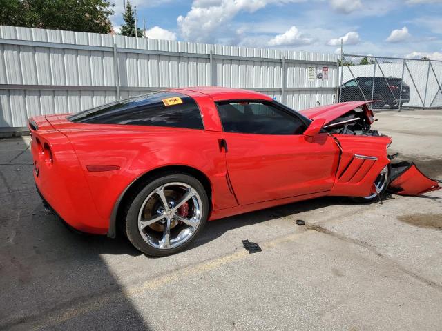 1G1YW2DW1B5100540 - 2011 CHEVROLET CORVETTE GRAND SPORT RED photo 3