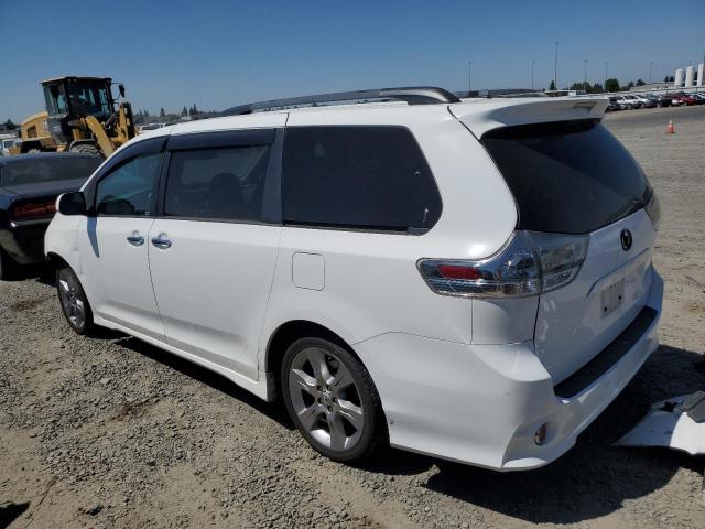 5TDXK3DCXDS301800 - 2013 TOYOTA SIENNA SPORT WHITE photo 2