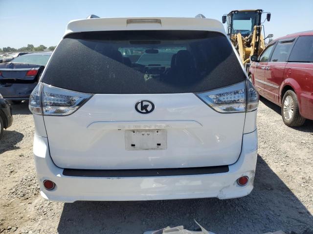 5TDXK3DCXDS301800 - 2013 TOYOTA SIENNA SPORT WHITE photo 6