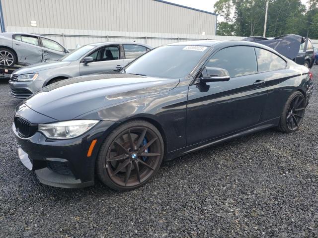 WBA3R1C5XEK191791 - 2014 BMW 435 I BLACK photo 1