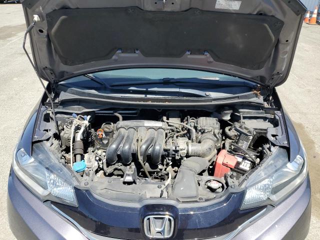 3HGGK5H8XFM727119 - 2015 HONDA FIT EX GRAY photo 11