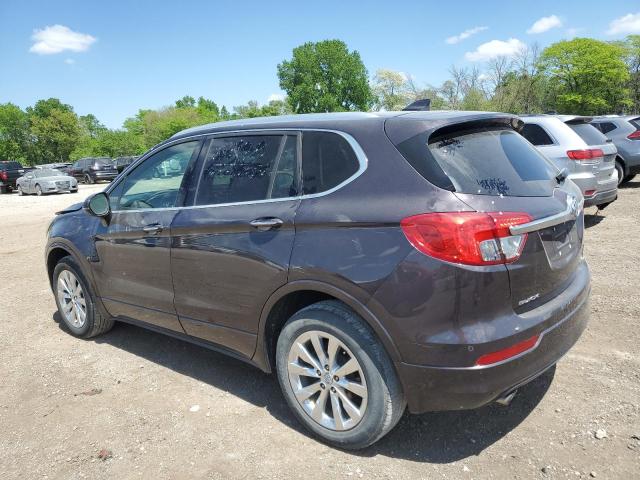 LRBFX2SA1JD081087 - 2018 BUICK ENVISION ESSENCE Մանուշակագույն լուսանկար 2
