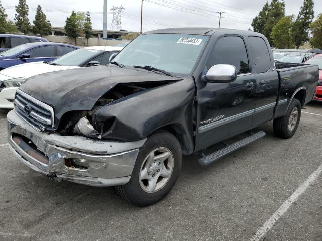 5TBRT341XYS093971 - 2000 TOYOTA TUNDRA ACCESS CAB 黑色 照片 1