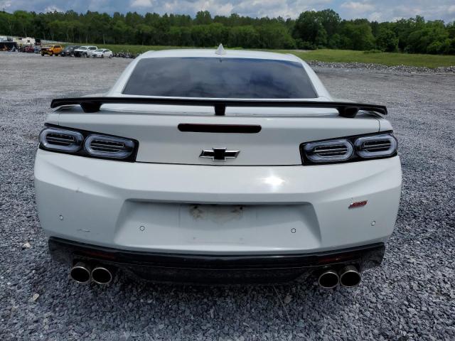 1G1FH1R77J0102530 - 2018 CHEVROLET CAMARO SS WHITE photo 6