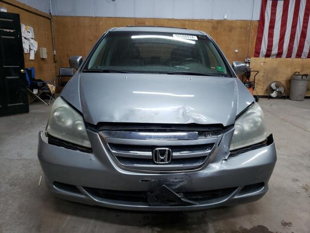 5FNRL38676B049652 - 2006 HONDA ODYSSEY EXL SILVER photo 5