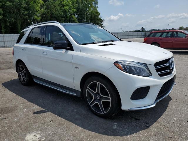 4JGDA6EB3HA954738 - 2017 MERCEDES-BENZ GLE 43 AMG WHITE photo 4