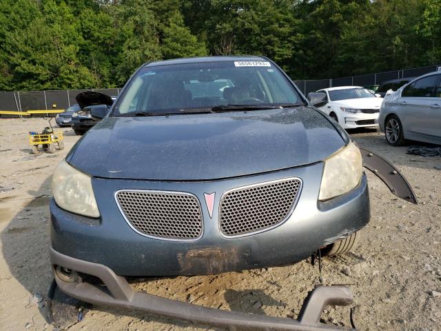 5Y2SL65826Z438430 - 2006 PONTIAC VIBE BLUE photo 5