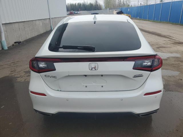 19XFL1G89NE400298 - 2022 HONDA CIVIC SPORT TOURING WHITE photo 6